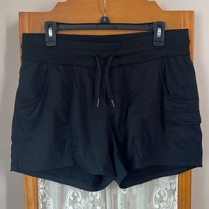 The North Face Black Drawstring Running Shorts, Size L
